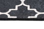 Mijölnir Alfombrilla de Baño DJT - Black 40x60 cm, 100% Poliéster, Antideslizante, Antibacteriana, Lavable a Máquina
